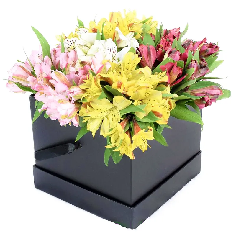 Цветы в коробке Лучик солнца